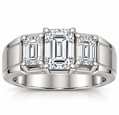 Men's Moissanite Rings