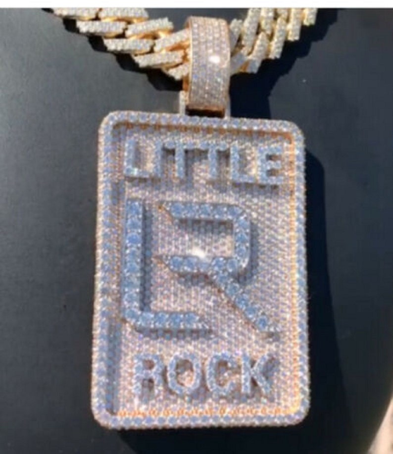 Hip Hop Pendant - LR Letter Little Rock
