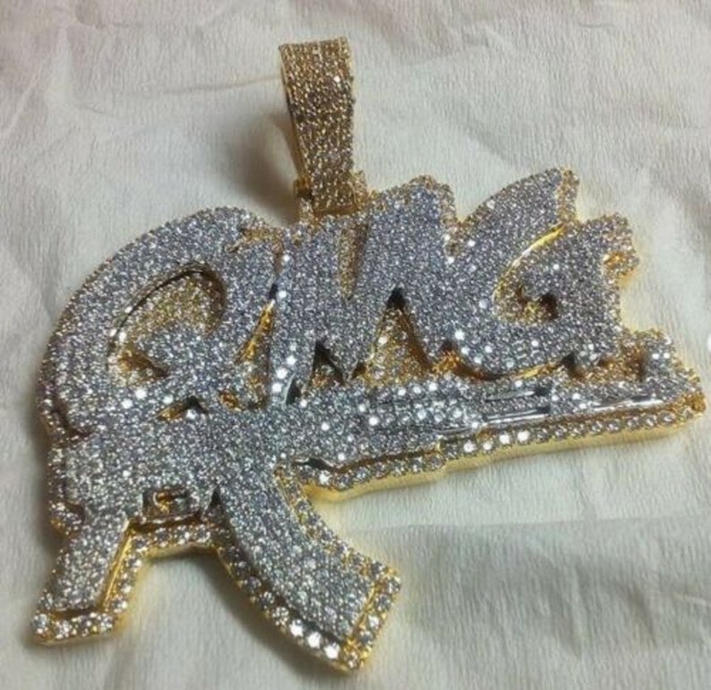 Hip Hop Pendant - OMG Gun
