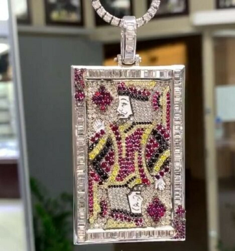Hip Hop Pendant - King Card Poker