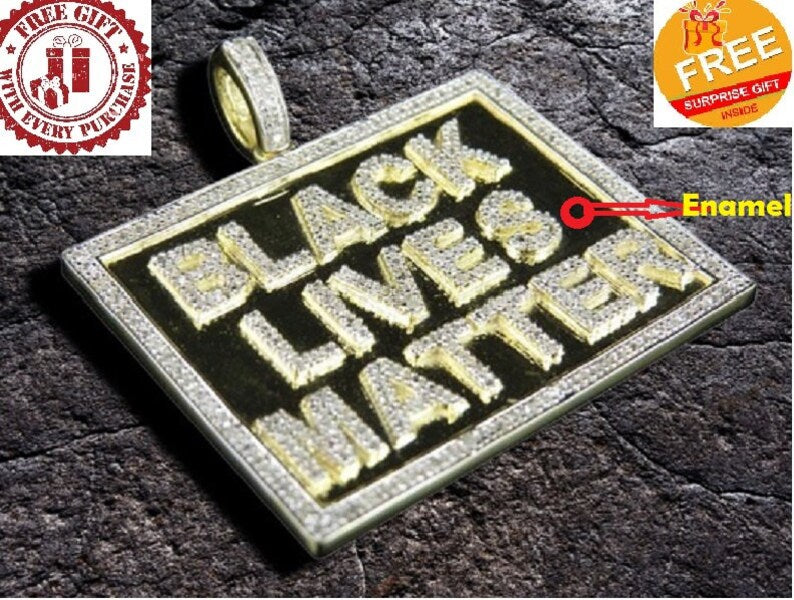 Hip Hop Pendant - Black Lives Matter BLM