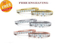 Bridal Ring Set — Classic Moissanite Solitaire