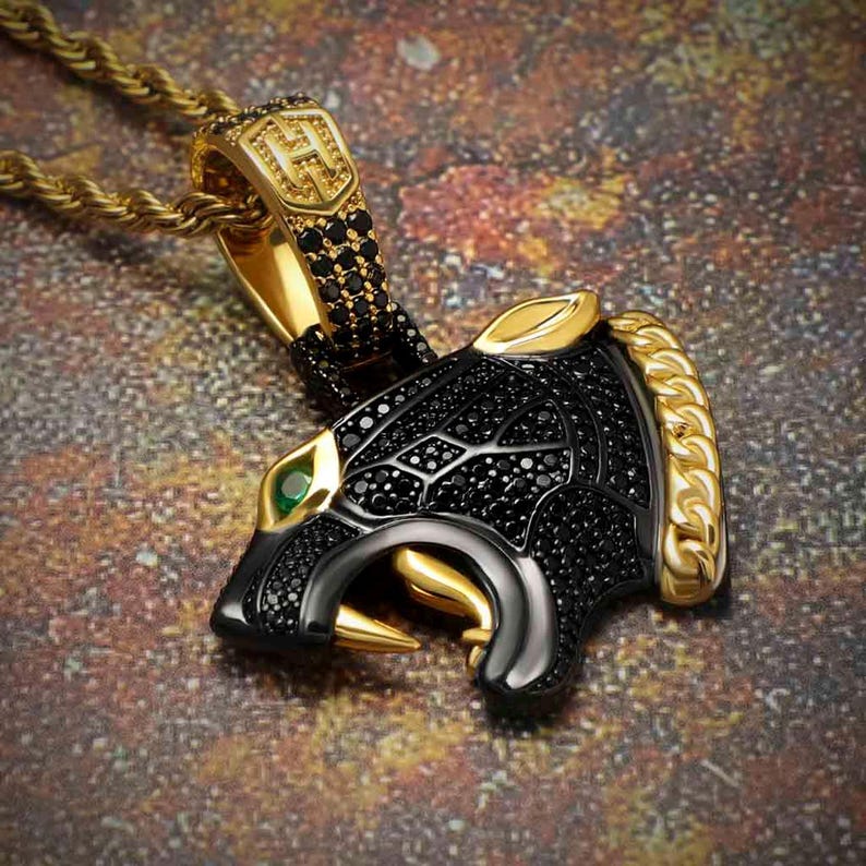 Hip Hop Pendant - Black Panther