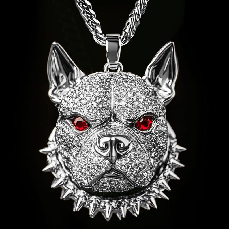 Hip Hop Pendant - Bulldog Head