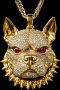 Hip Hop Pendant - Bulldog Head