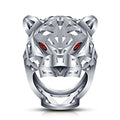 Marquise Shape Red Garnet 925 Sterling Silver Ring,Animal style ring, Animal Leopard Panther Men's Ring, wild life jewelry