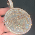 Custom Name Pendant, 925 Sterling Silver, Hip Hop Diamond Jewelry
