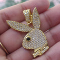 14K Yellow Gold Plated Sterling Silver Moissanite Pendant: Unisex Chain Jewelry