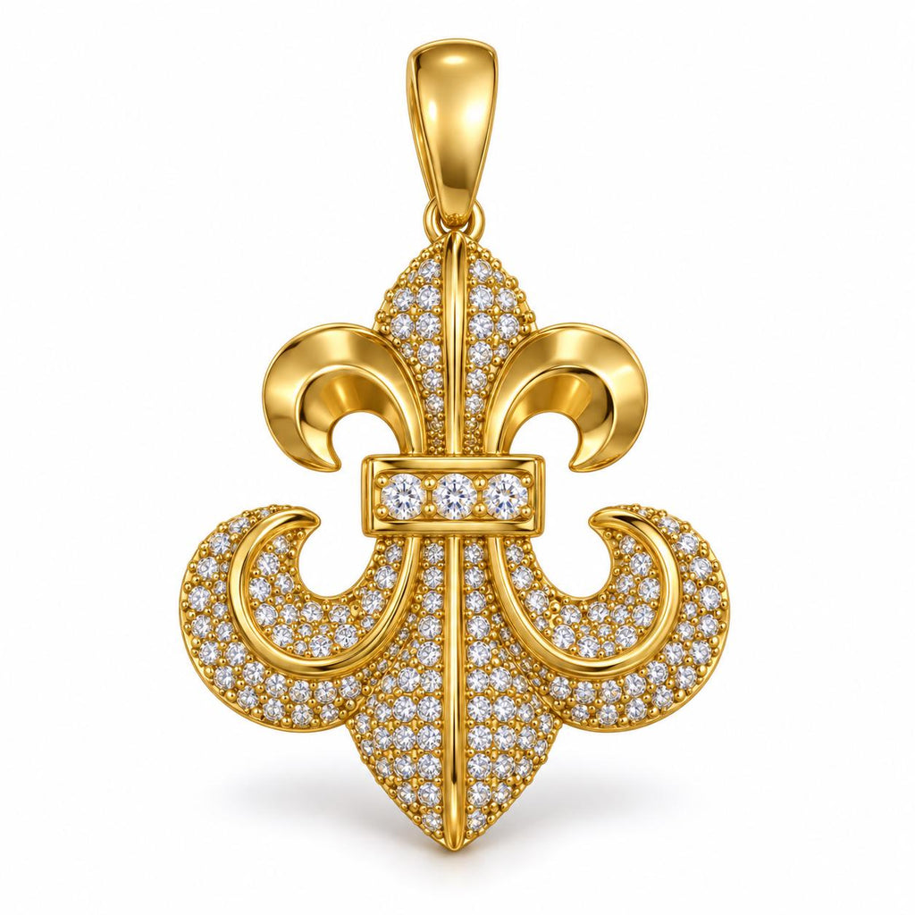 Fleur de Lis Pendant, view 1
