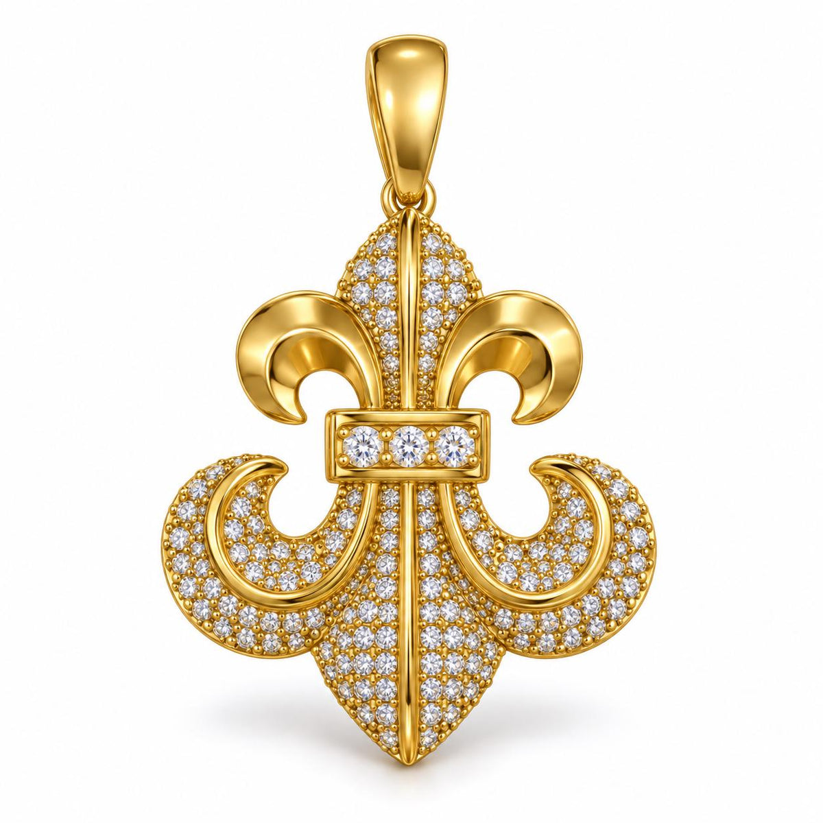 Fleur de Lis Pendant, view 1