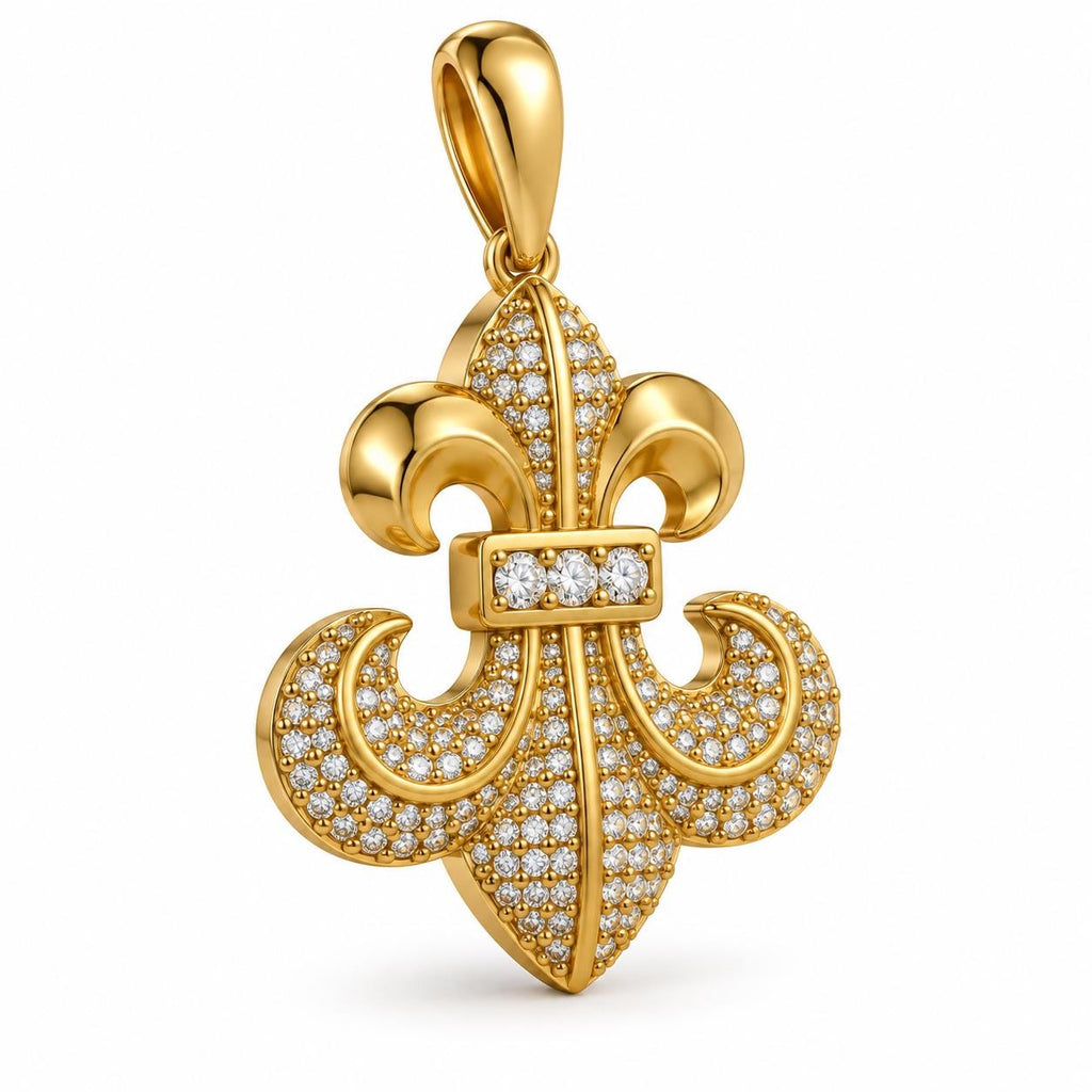 Fleur de Lis Pendant, view 3