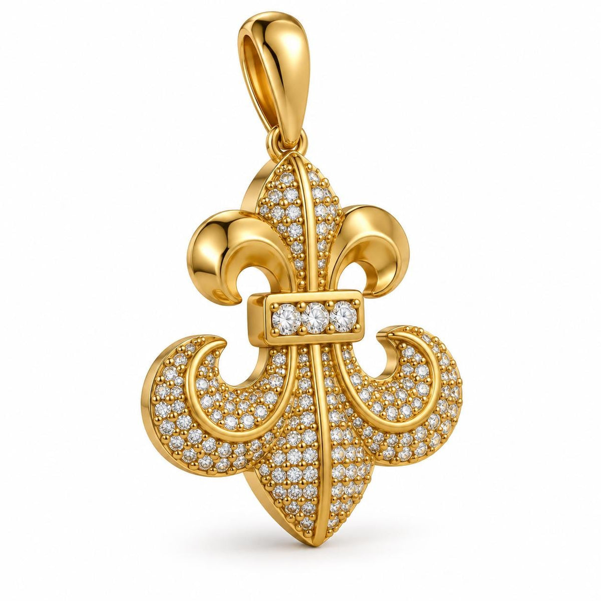 Fleur de Lis Pendant, view 3