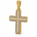 Textured Cross Pendant, view 1