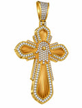 Hamsa Cross Pendant, view 1