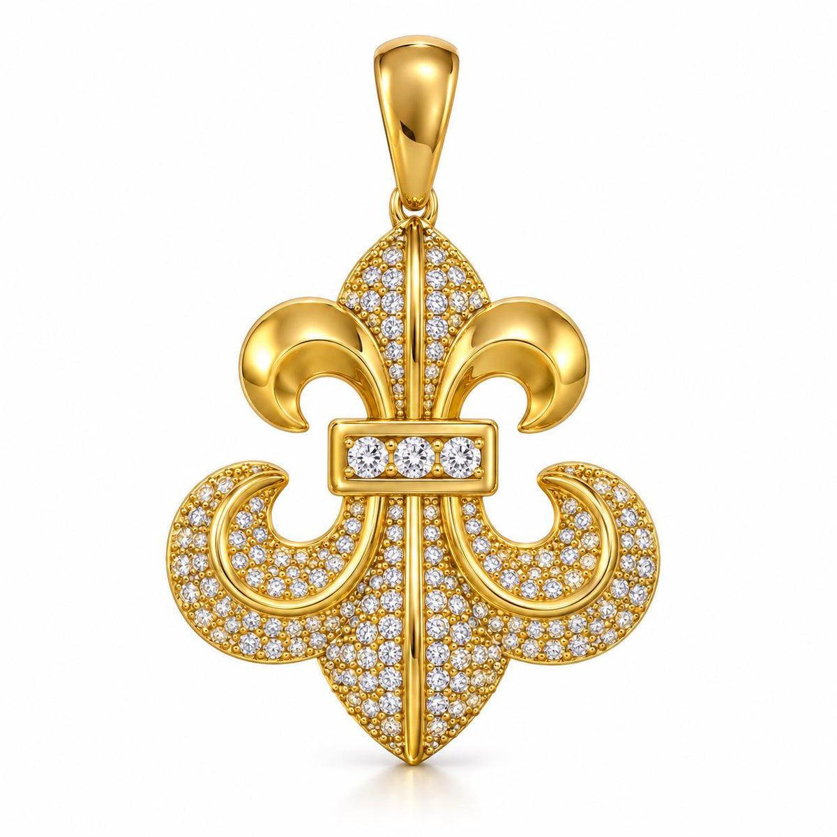Fleur de Lis Pendant, view 2