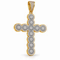 Medallion Cross Pendant, view 1