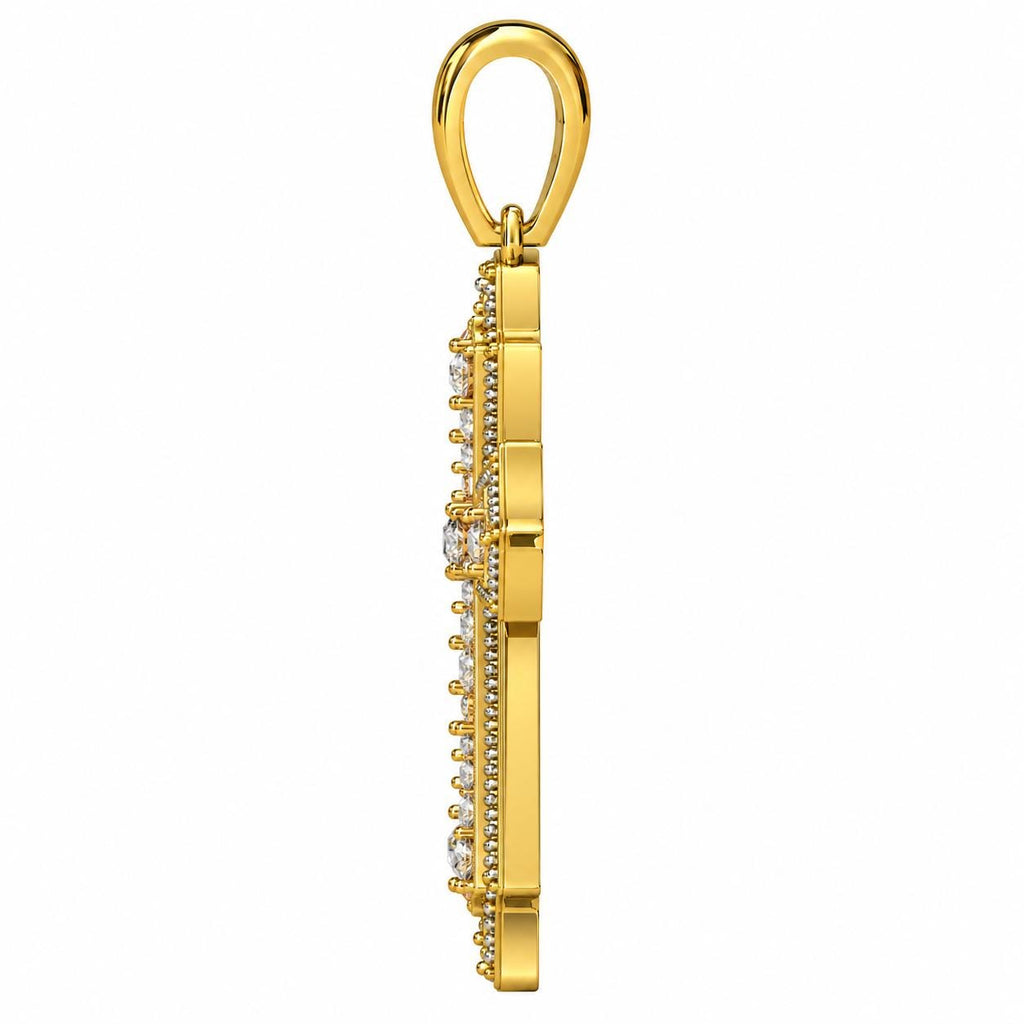 Gothic Cross Pendant, view 4